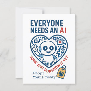 Postal Inteligencia Artificial Todos Necesitan IA