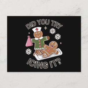 Postal ¿Intentó Ichar A Navidades De Enfermeras De La Esc