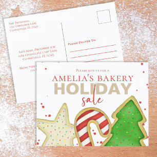 Postal Intercambio de Galletas Dulces y Divertidas de Nav