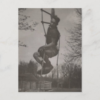 Postal Interés gay, linda joven atleta que bromea