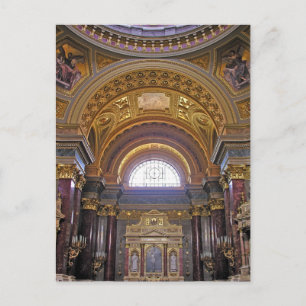 Postal Interior de la Basílica de San Esteban, Budapest(7
