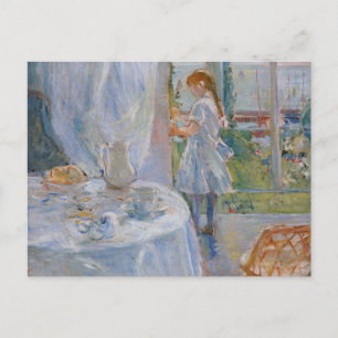 Postal Interior de la cabaña por Berthe Morisot