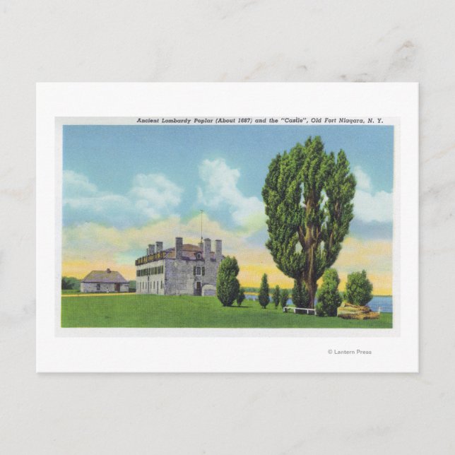 Postal Interior de la capilla jesuita en el viejo castill (Anverso)