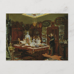 Postal Interior de la colección de monsieur Sauvageot