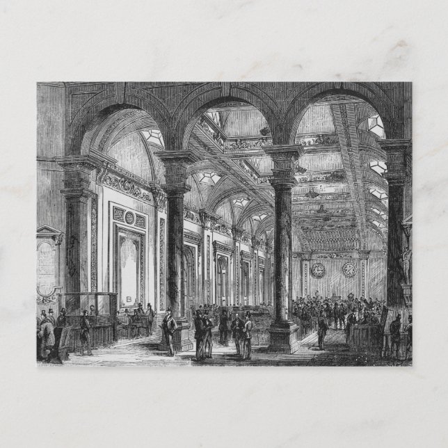 Postal Interior de Lloyd's de Londres (Anverso)
