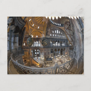 Postal Interior de Santa Sofía