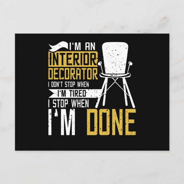 Postal Interior Decorator (Anverso)