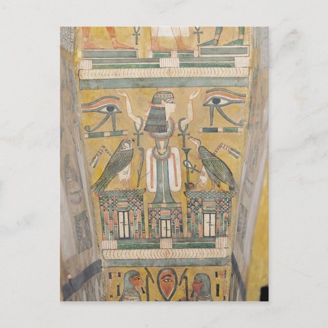 Postal Interior del ataúd de Imenemipet (Anverso)