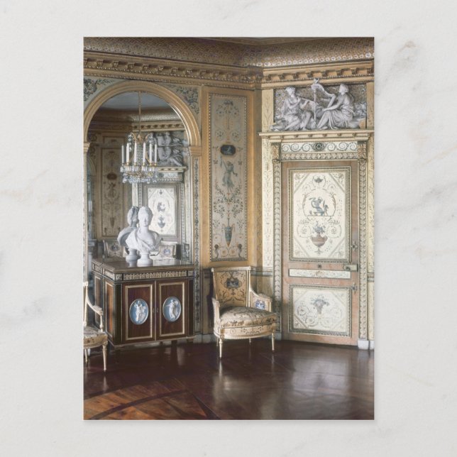 Postal Interior del barrio de Marie Antoinette (Anverso)