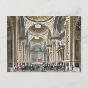 Postal Interior del La Madeleine, París