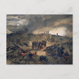 Postal Interior del Malakoff, plato de 'El asiento del