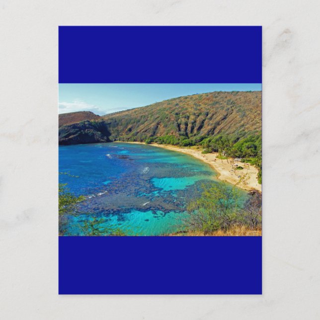 Postal Interior, Hanauma Bay 4, Honolulu, Oahu (Anverso)