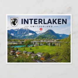 Postal Interlaken - Suiza