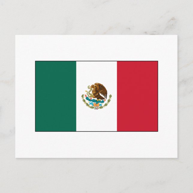 Postal Internacional FLAG de México (Anverso)