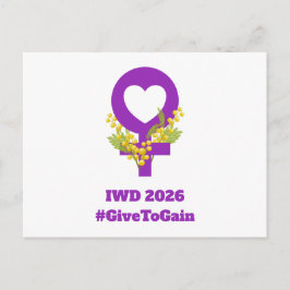 Postal International Women's Day 2026 IWD Give To Gain