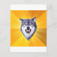 Internet animal Meme del consejo del lobo del