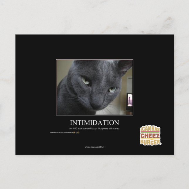 Postal Intimidación (Anverso)