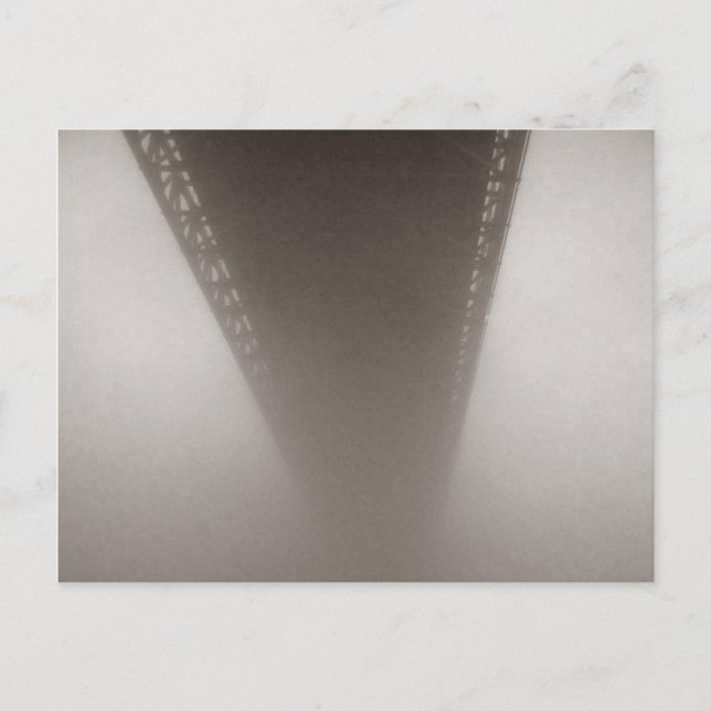 Postal Into the fog (Anverso)