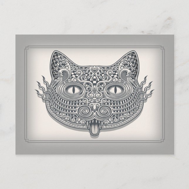 Postal IntriCat (Anverso)