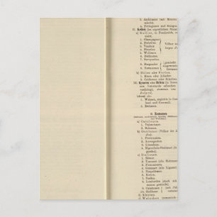 Postal Introducción 1213 Tafel der Karte XII