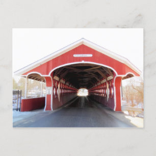 Postal Introduzca el puente cubierto Thompson