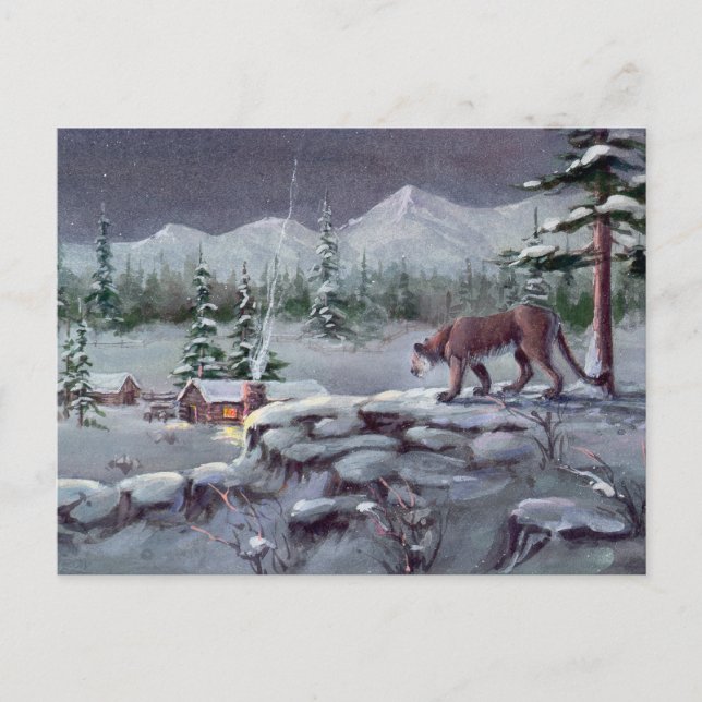 POSTAL INTRUIDOR DE SHARON SHARPE (Anverso)