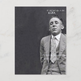 Postal Inusual foto de foto de disparo de un ladrón crimi