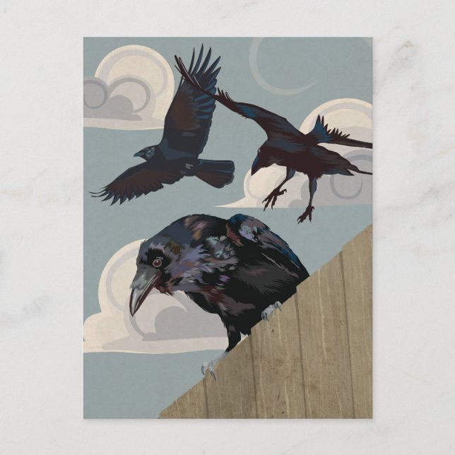 Postal Invasión de cuerdas (Anverso)