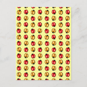 Postal Invasión de mariquitas