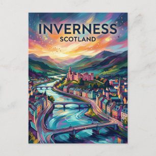 Postal Inverness Escocia