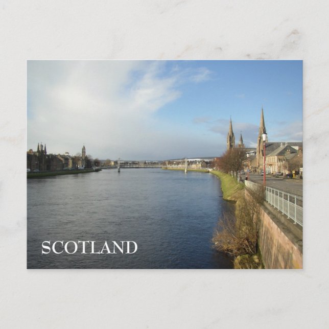 Postal Inverness, Escocia (Anverso)
