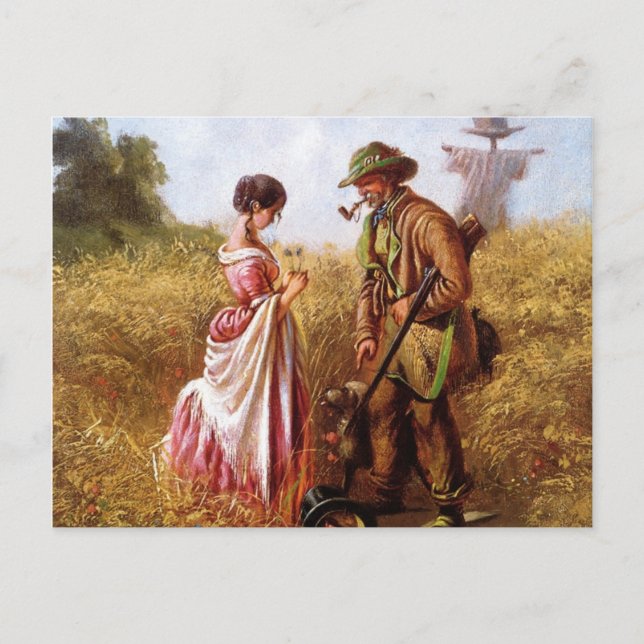 Postal Investigación de Embarazamiento por Motivo de Vint (Anverso)