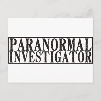 Postal Investigador paranormal