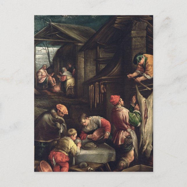 Postal Invierno c.1580 (Anverso)