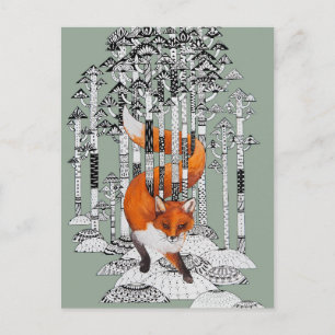 Postal invierno de Fox