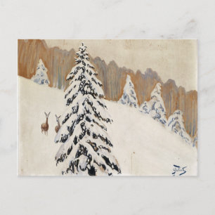 Postal Invierno de Navidades de Julian Falat