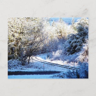 Postal Invierno de Wise Man - Coquille, Oregón
