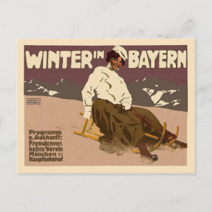 Postal Invierno En Bayern