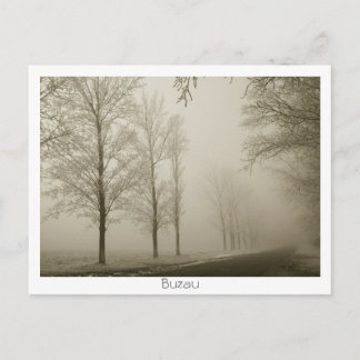 Postal Invierno en Buzau