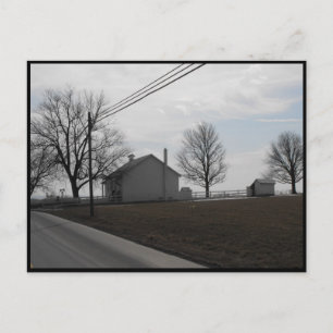 Postal ~ Invierno en el condado de Lancaster ~ 20