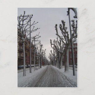 Postal Invierno en Estrasburgo