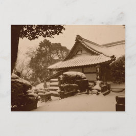 Postal Invierno en Japón