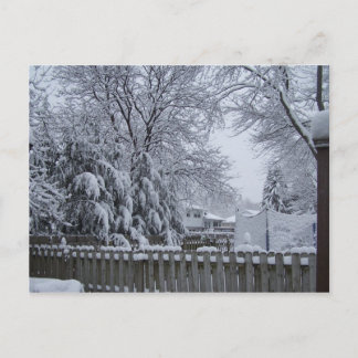 Postal Invierno en Nueva Jersey