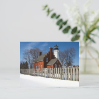 Postal Invierno en Port Sanilac