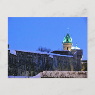 Postal Invierno en Quebec, Canadá