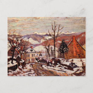 Postal Invierno en Saint Sauves d'Auvergne
