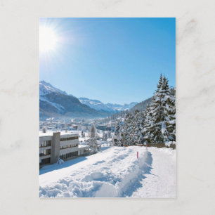 Postal Invierno en St. Moritz