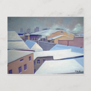 Postal "Invierno en Tallinn "