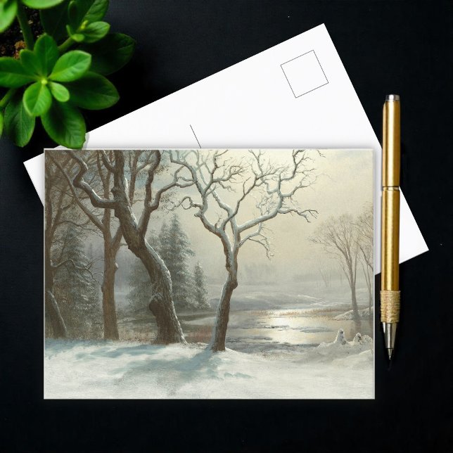 Postal Invierno en Yosemite de Albert Bierstadt (Subido por el creador)
