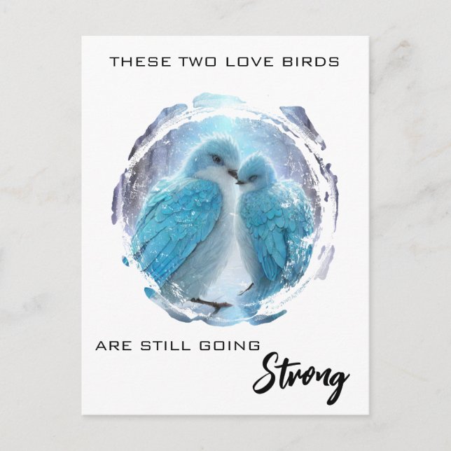 Postal *~* Invierno FOTO  Parejas de enamorados AP54 Aniv (Anverso)